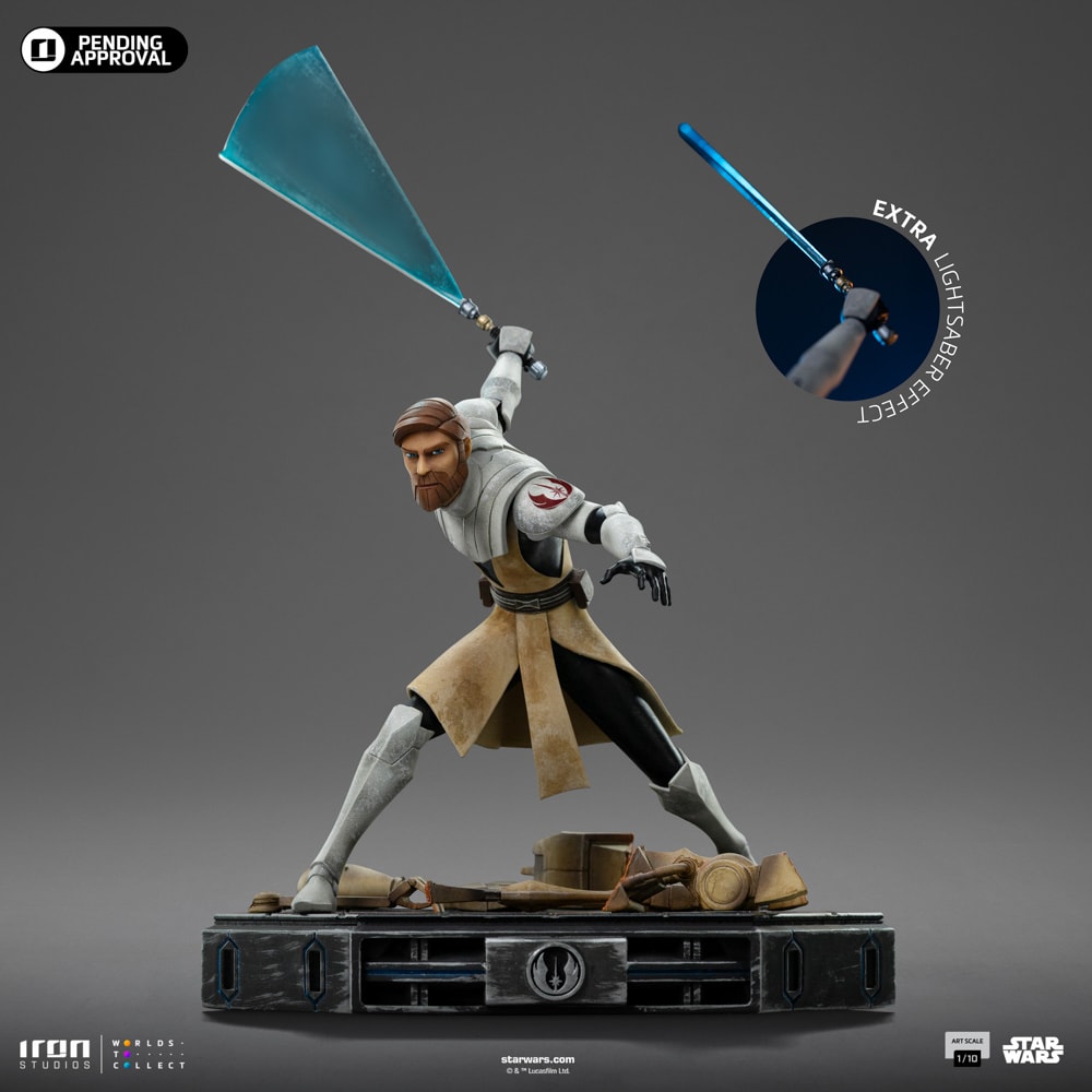 Star Wars Obi-Wan Kenobi 1:10 Scale Statue  (Prototype Shown) View 6