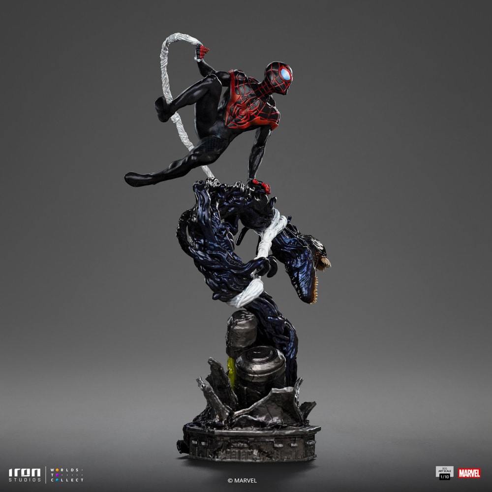 Miles Morales 1:10 BDS Art Scale Statue by Iron Studios | Sideshow