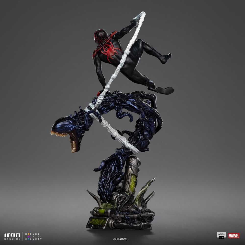 Miles Morales 1:10 BDS Art Scale Statue by Iron Studios | Sideshow