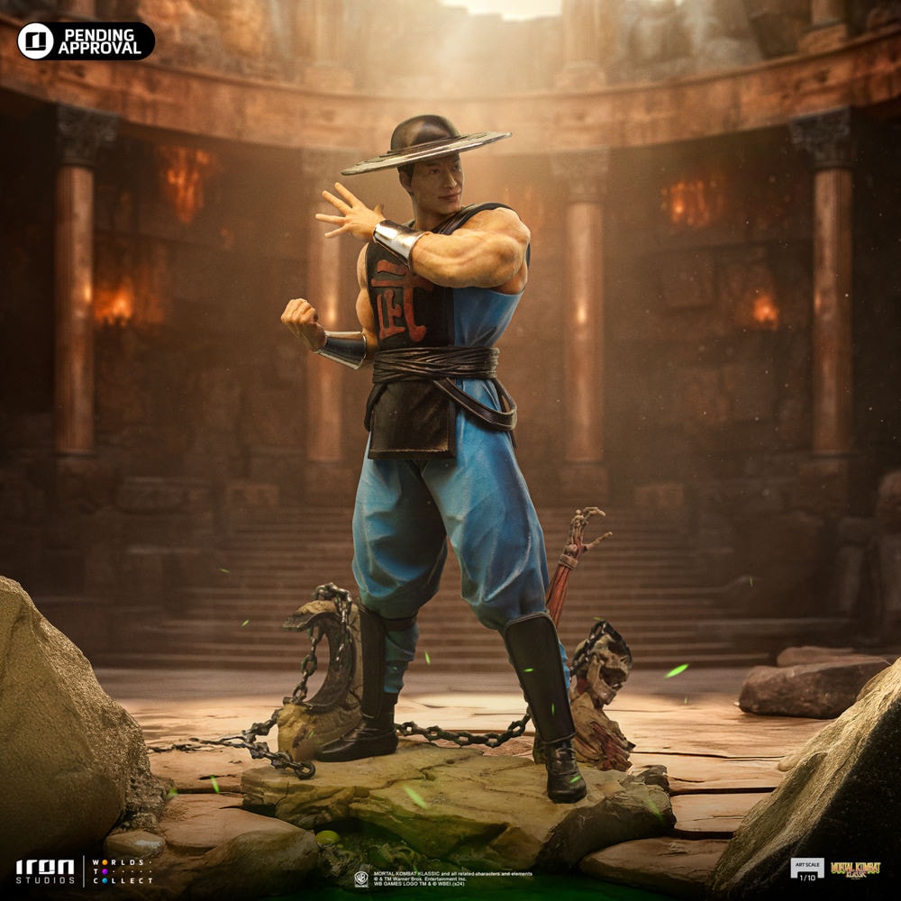 Mortal Kombat Kung Lao 1:10 Scale Statue  (Prototype Shown) View 1