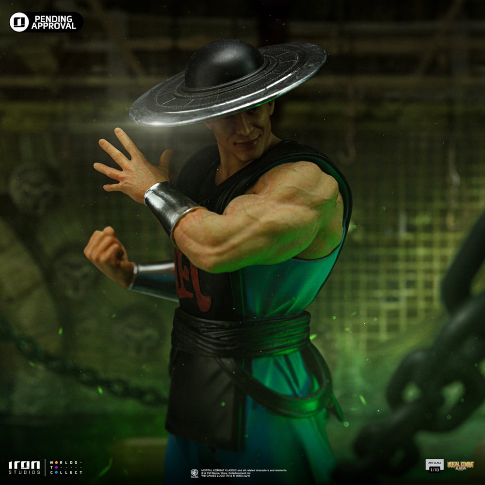 Mortal Kombat Kung Lao 1:10 Scale Statue  (Prototype Shown) View 3