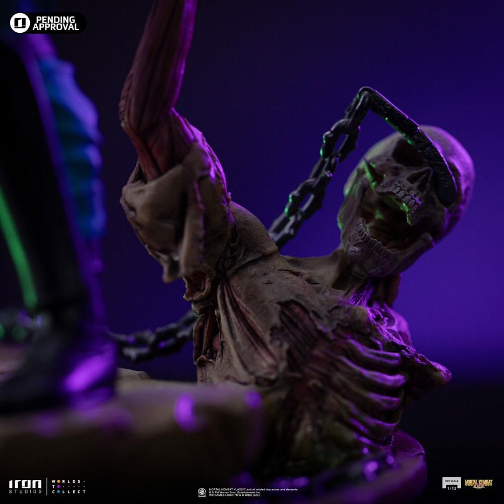 Mortal Kombat Kung Lao 1:10 Scale Statue  (Prototype Shown) View 4