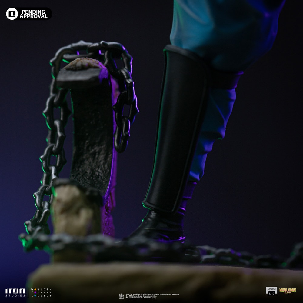 Mortal Kombat Kung Lao 1:10 Scale Statue  (Prototype Shown) View 9
