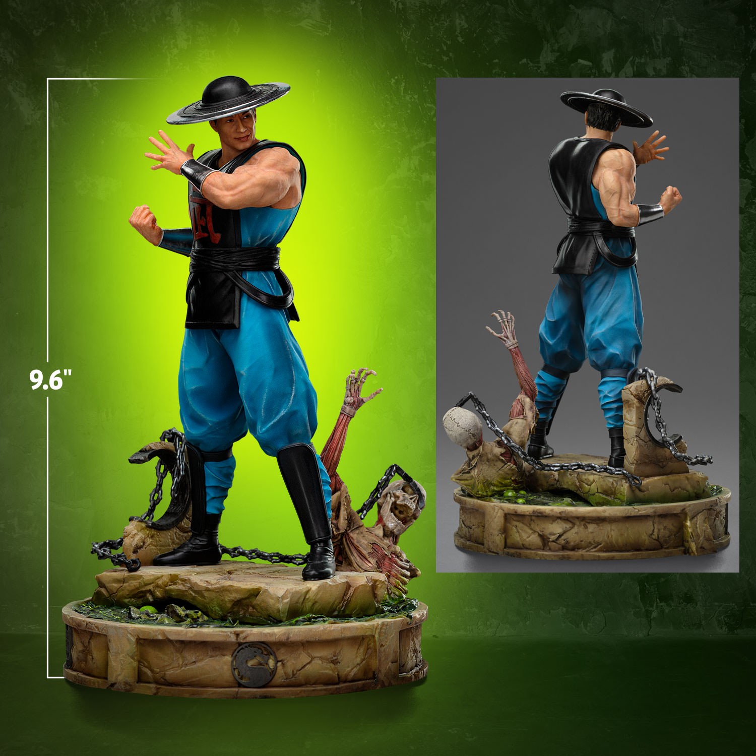 Mortal Kombat Kung Lao 1:10 Scale Statue  (Prototype Shown) View 2