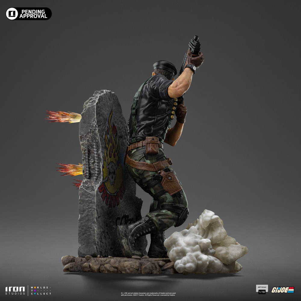 G.I. Joe Flint 1:10 Scale Statue  (Prototype Shown) View 12