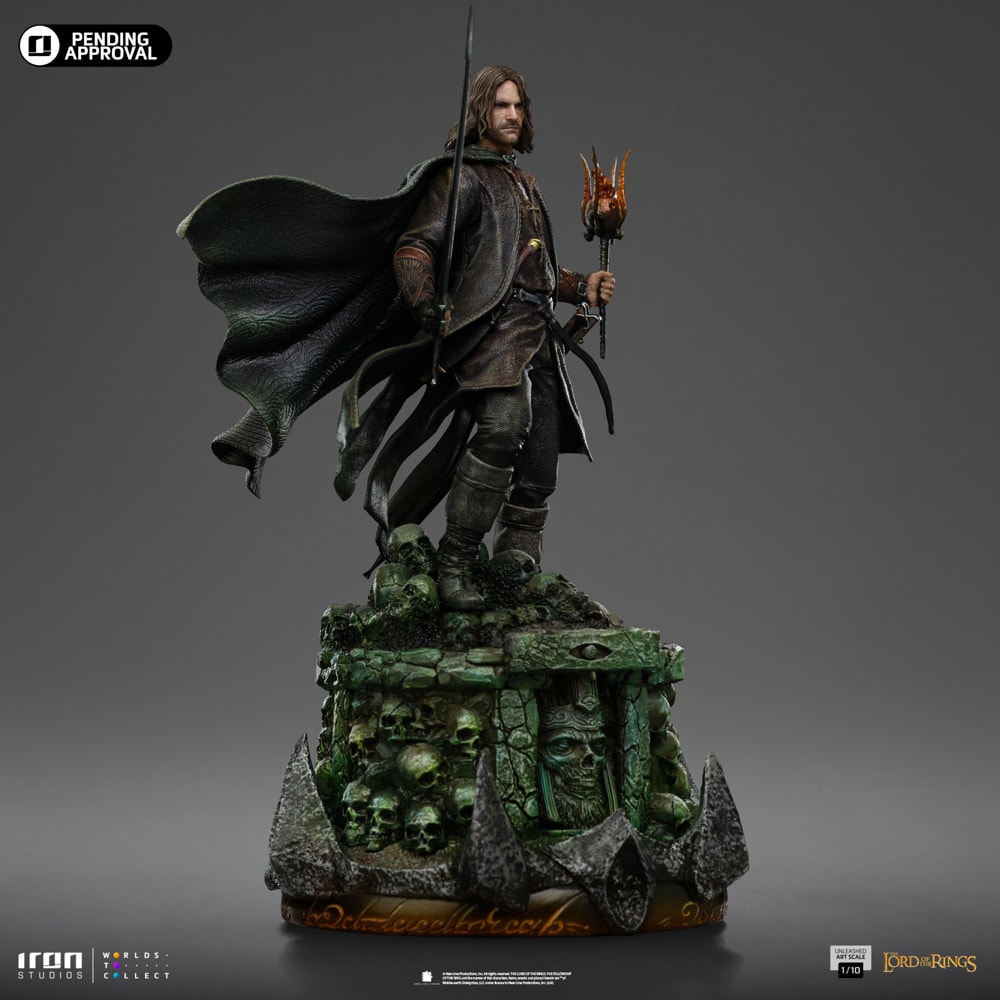 Mr Armstrong!Welcome to!タンタンの冒険 Aragorn Unleashed 1:10 Art Scale Statue by Iron Studios