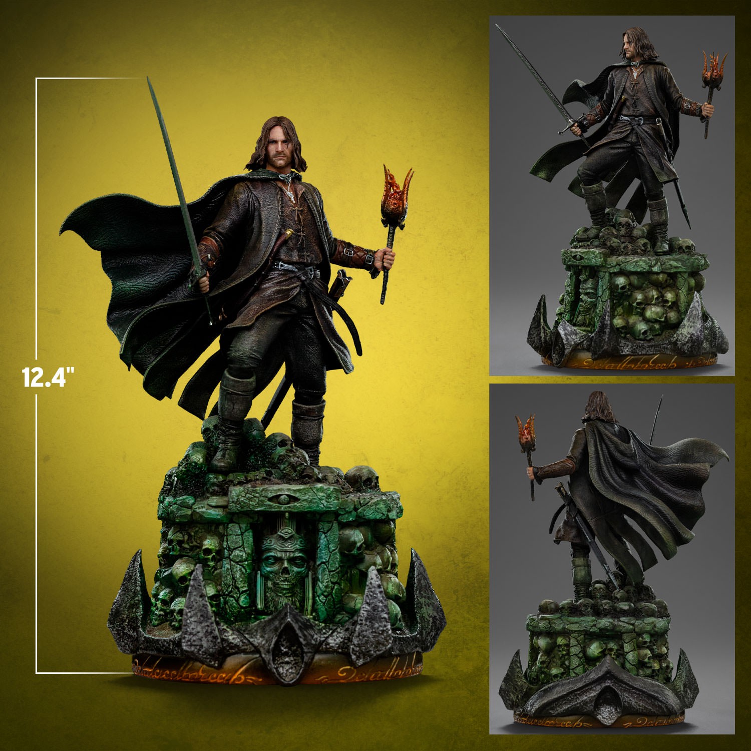【半額】 Aragorn Studios Iron by Statue Scale Art 1:10 Unleashed ポスター