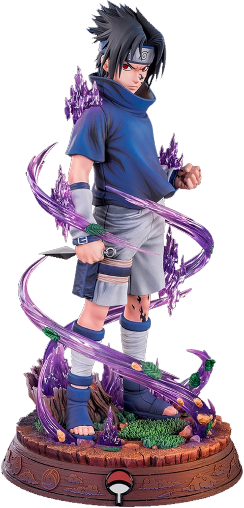 Naruto Sasuke BIJUtsu Statues  (Prototype Shown) View 14