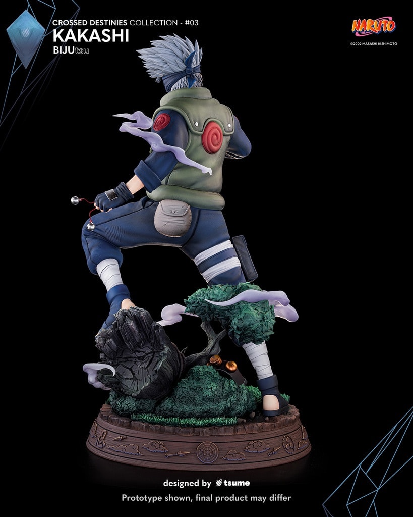 Naruto Kakashi BIJUtsu Statues  (Prototype Shown) View 10