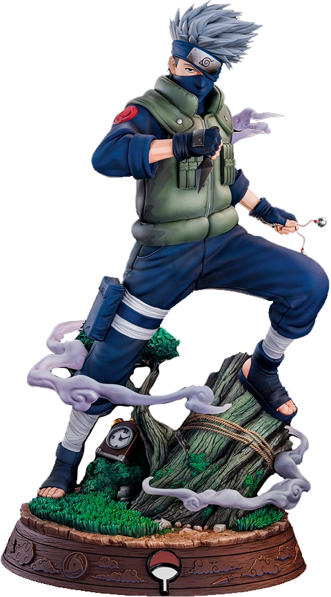 Naruto Kakashi BIJUtsu Statues  (Prototype Shown) View 16