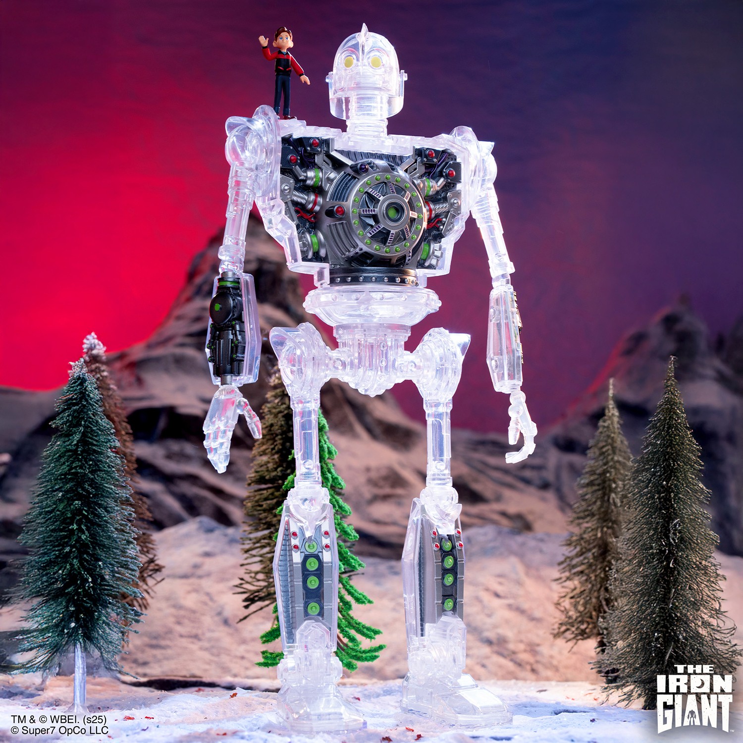 The Iron Giant The Iron Giant (Clear) Action Figure  (Prototype Shown) View 1