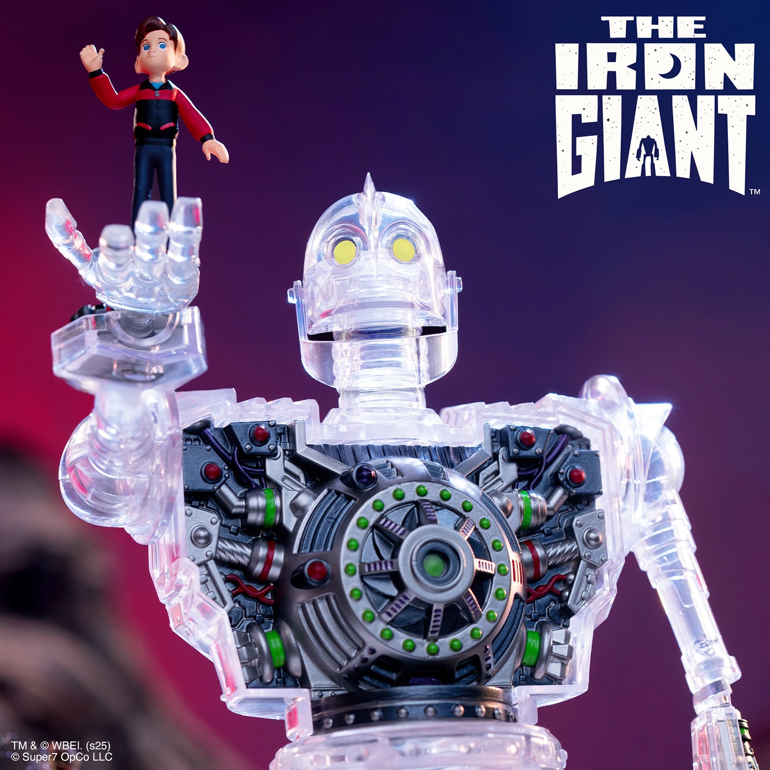 The Iron Giant The Iron Giant (Clear) Action Figure  (Prototype Shown) View 4