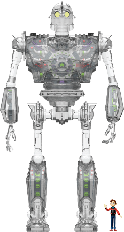 The Iron Giant The Iron Giant (Clear) Action Figure  (Prototype Shown) View 8