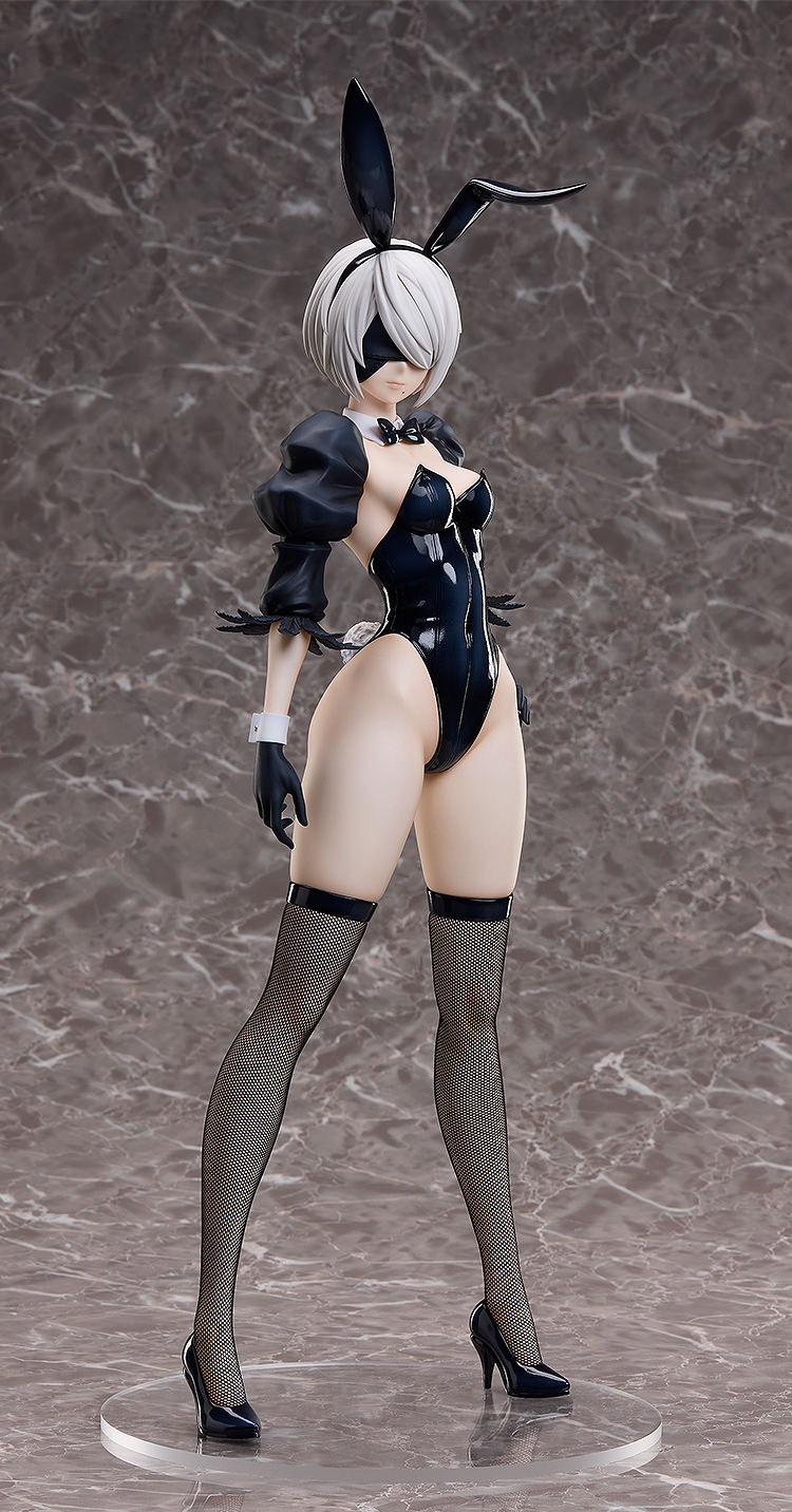 NieR: Automata 2B (YoRHa No. 2 Type B) Bunny Quarter Scale Figure  (Prototype Shown) View 9