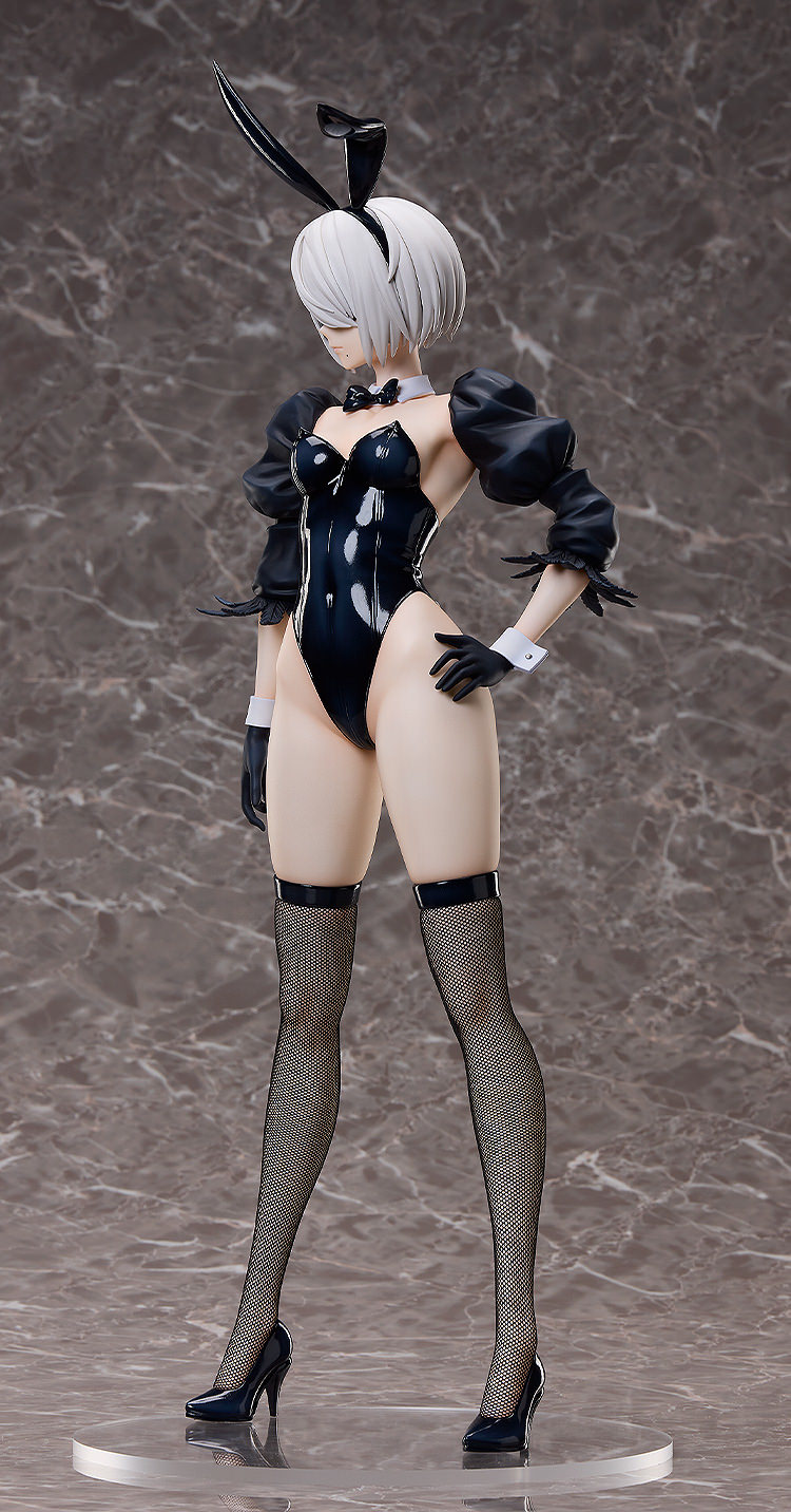 NieR: Automata 2B (YoRHa No. 2 Type B) Bunny Quarter Scale Figure  (Prototype Shown) View 10