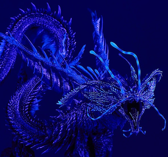 Godzilla Titanus Tiamat Statues  (Prototype Shown) View 5