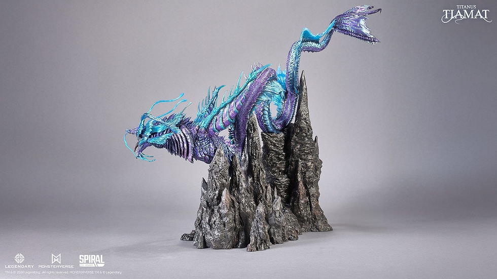 Godzilla Titanus Tiamat Statues  (Prototype Shown) View 10