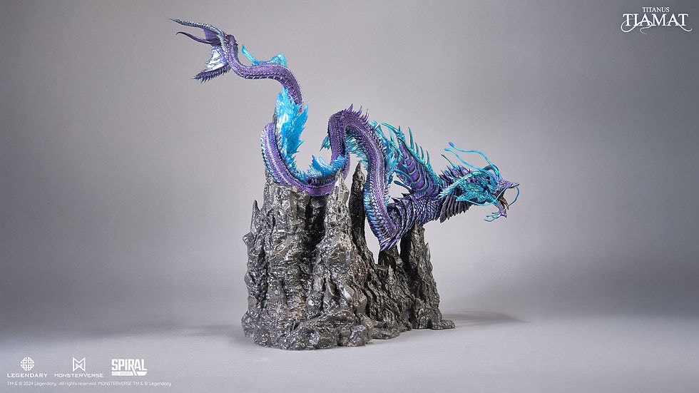 Godzilla Titanus Tiamat Statues  (Prototype Shown) View 11