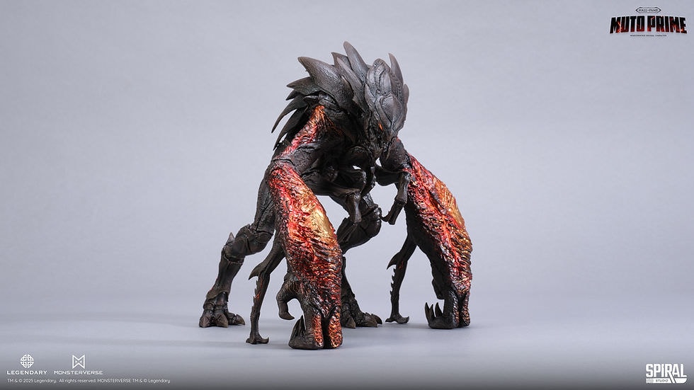 Godzilla MUTO Prime Statues  (Prototype Shown) View 10