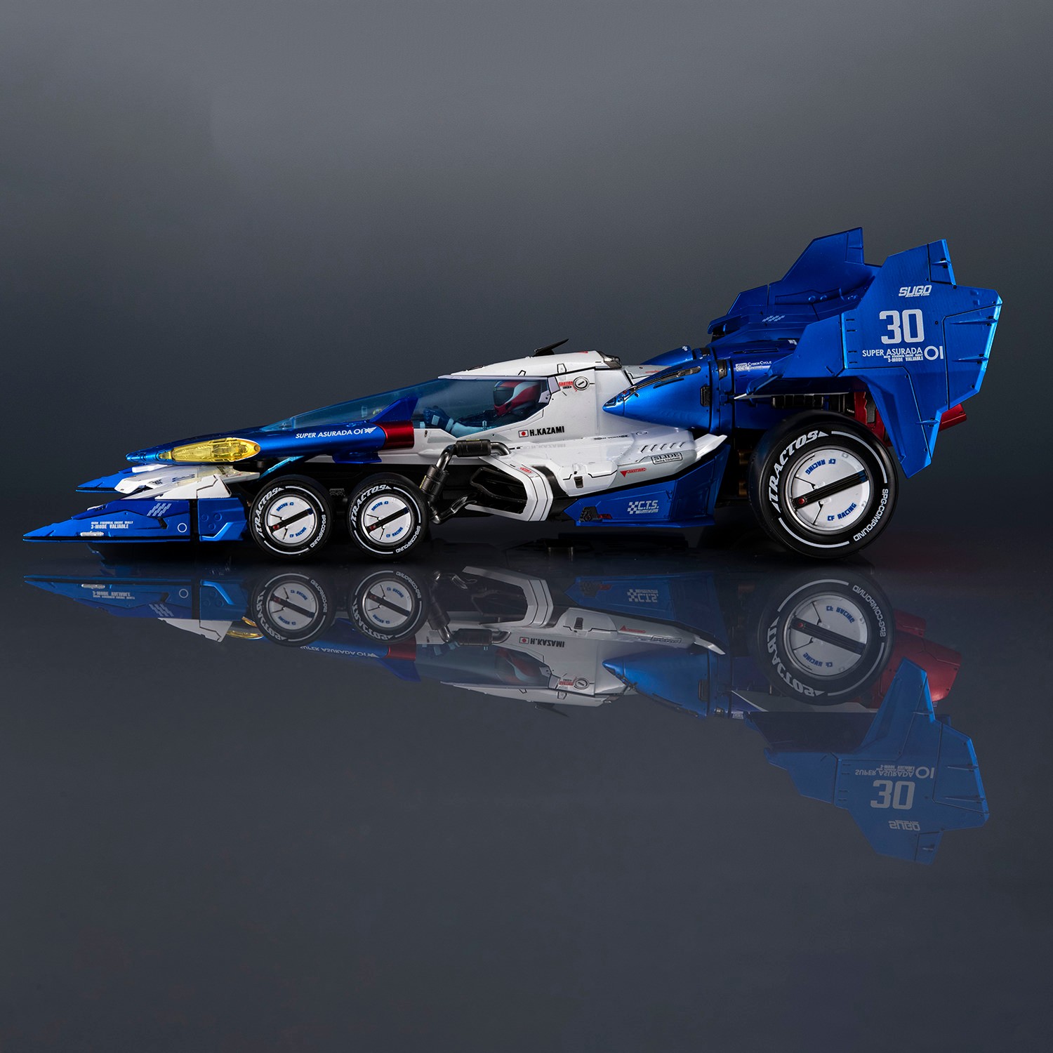 Future GPX Super Asurada 01 Collectible Figure by ThreeMega