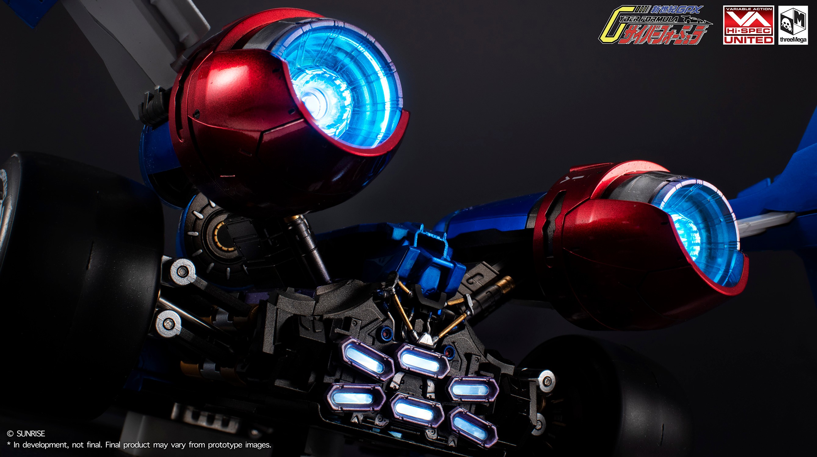 Future GPX Super Asurada 01 Collectible Figure by ThreeMega