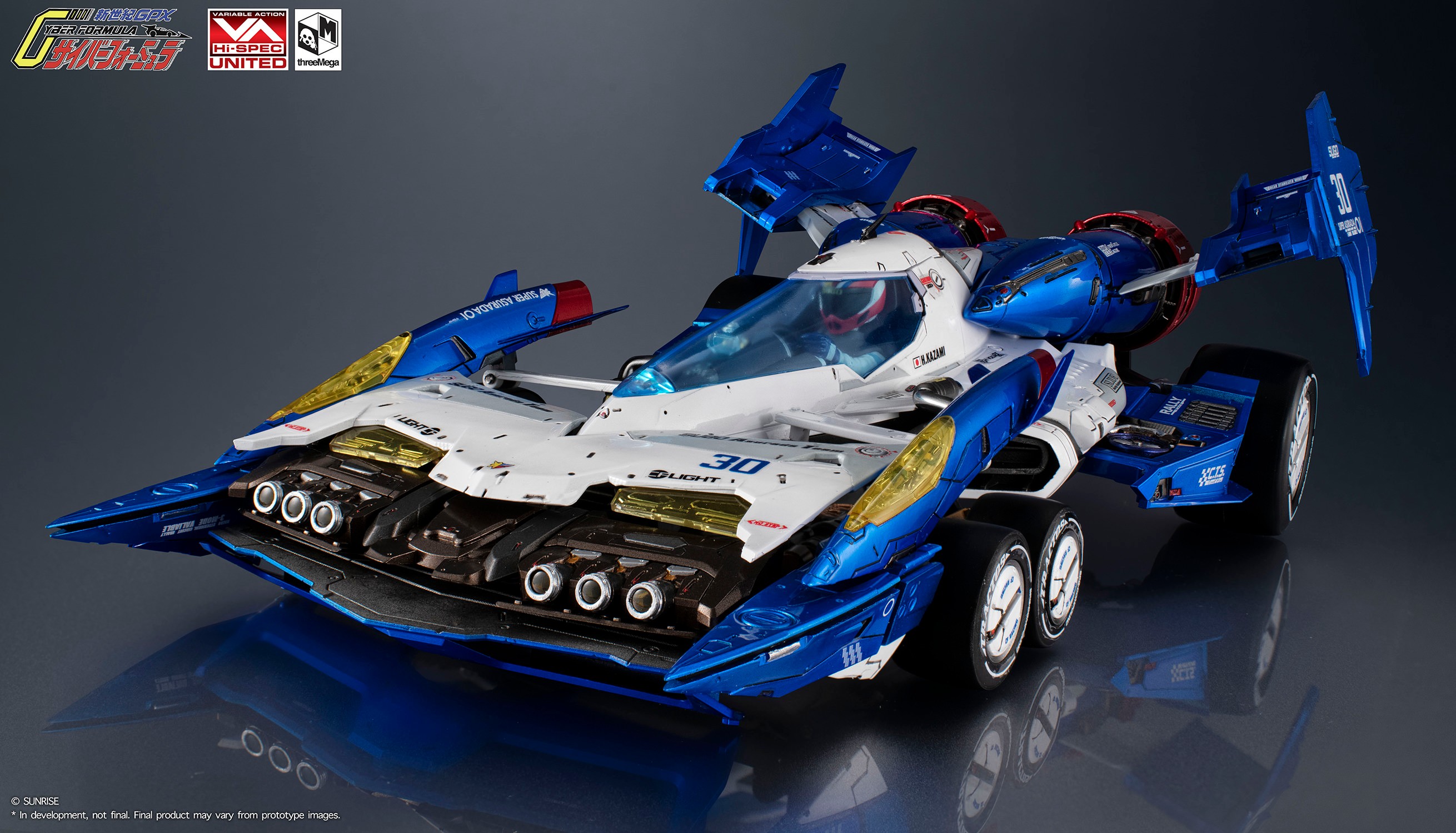 格安saleスタ Future GPX ThreeMega by Figure Collectible 01 Asurada Super アート・デザイン・音楽