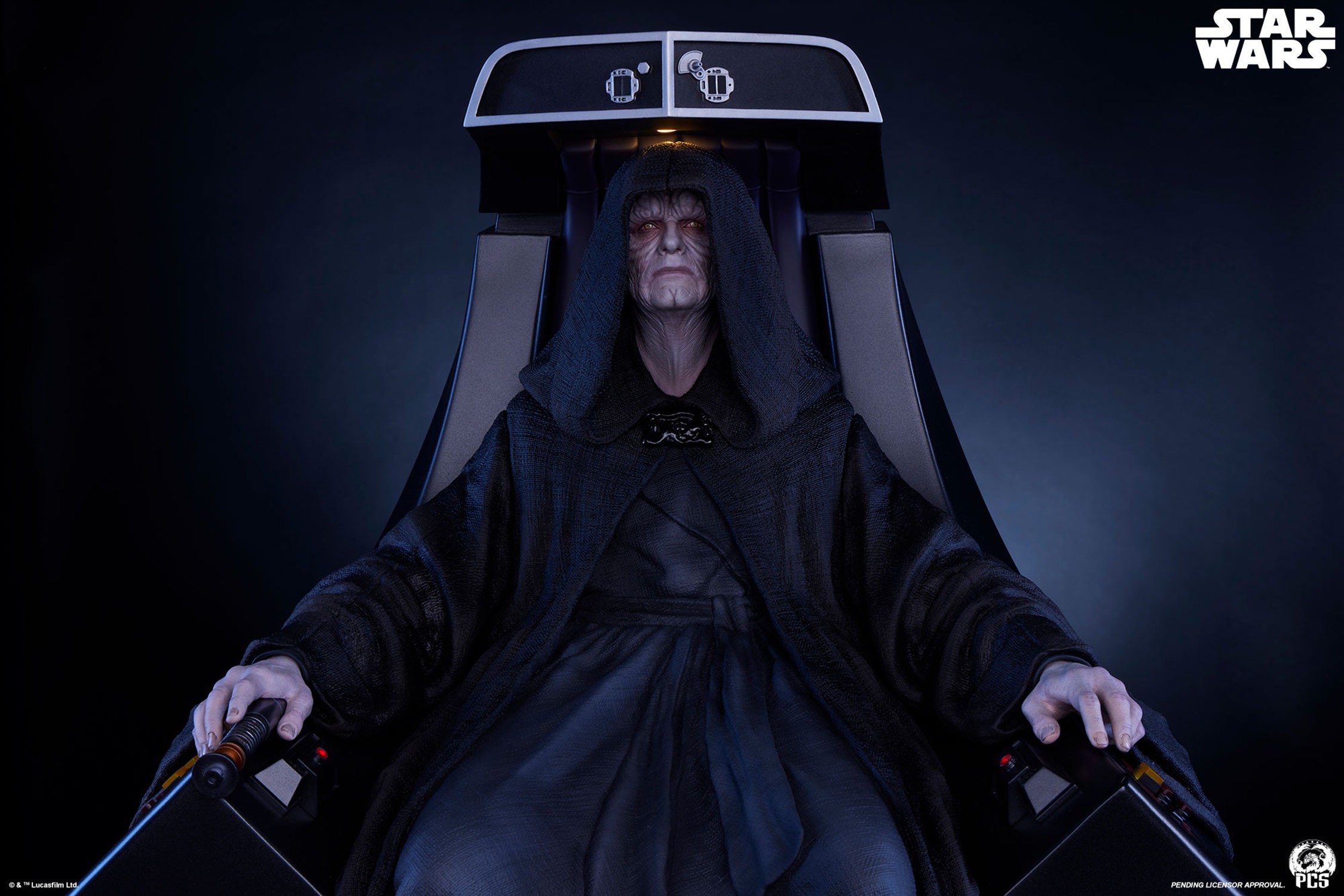 Buste Palpatine Sidious Taille réelle 1:1 55cm STAR WARS Life