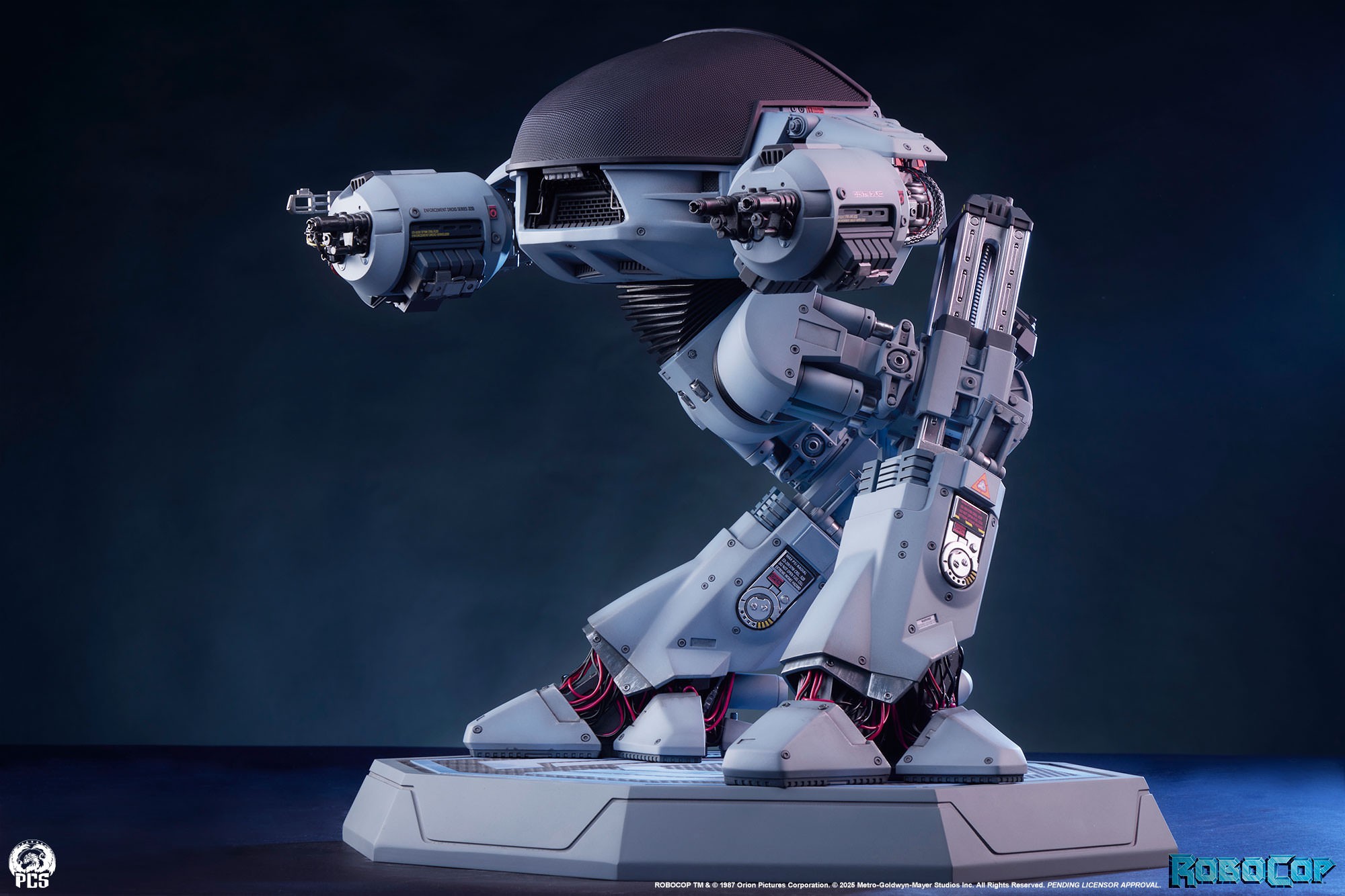 未来都市の下のED-209 ED-209 Quarter Scale Statue by PCS | Sideshow Collectibles