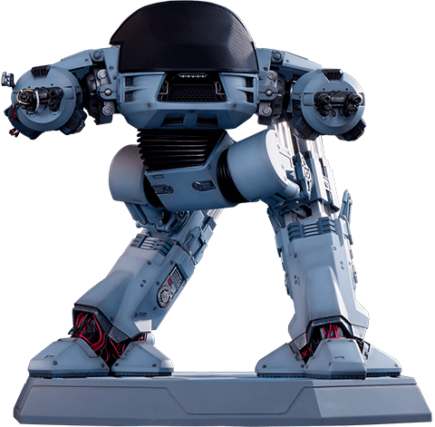 未来都市の下のED-209 未来都市の下のED-209 ED-209 Quarter Scale Statue by PCS