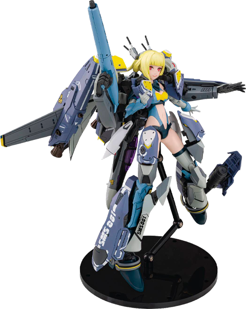 Macross V.F.G. VF-25S Super Messiah Model Kit  (Prototype Shown) View 16