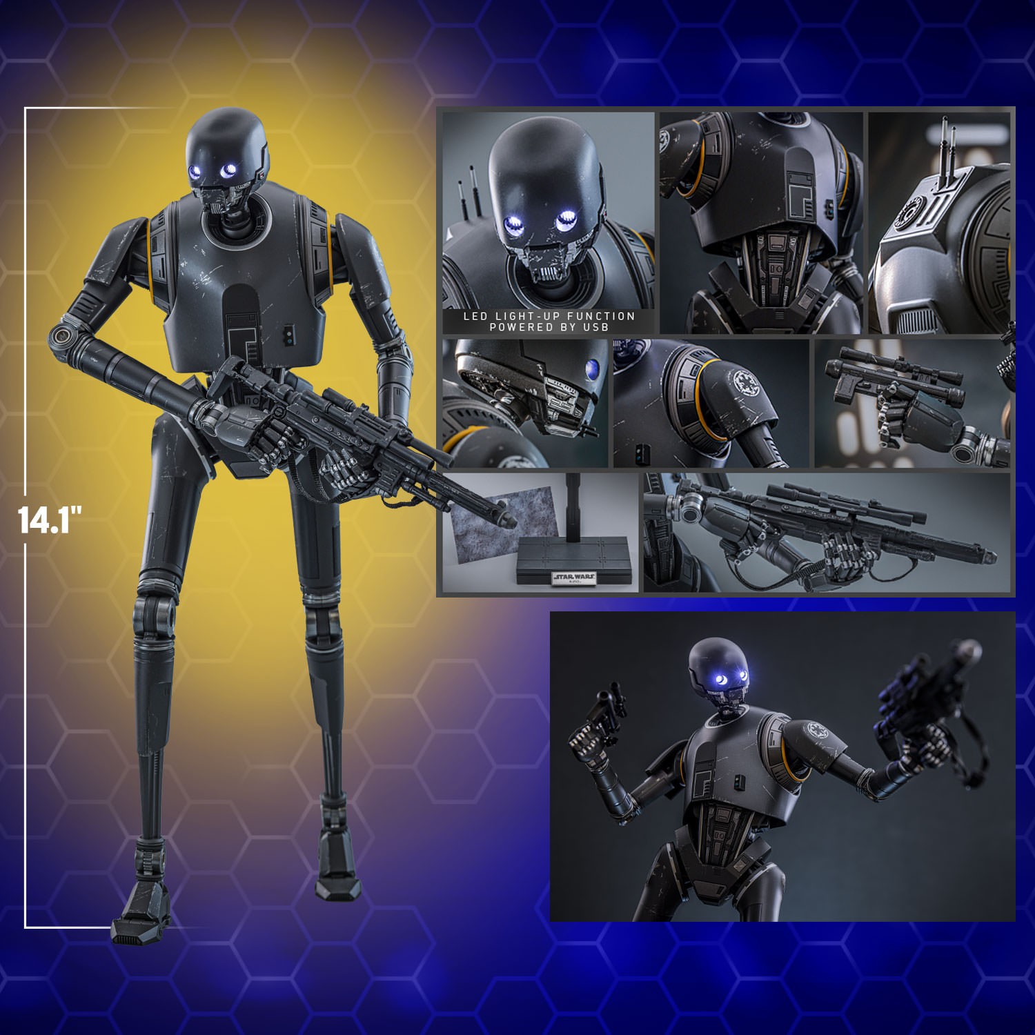 K-2SO Sixth Scale Figure by Hot Toys | Sideshow Collectibles
