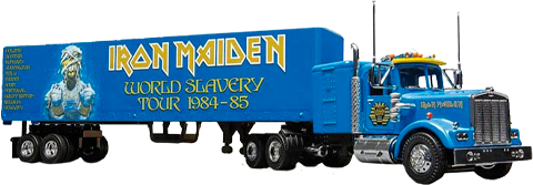 Iron Maiden Powerslave Heavy Metal Truck Scaled Replica  (Prototype Shown) View 7