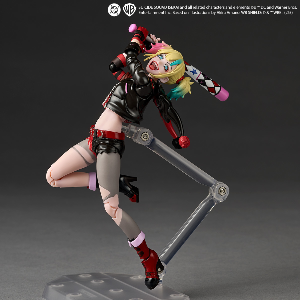 DC Comics Isekai Harley Quinn Revoltech Collectible Figure  (Prototype Shown) View 8