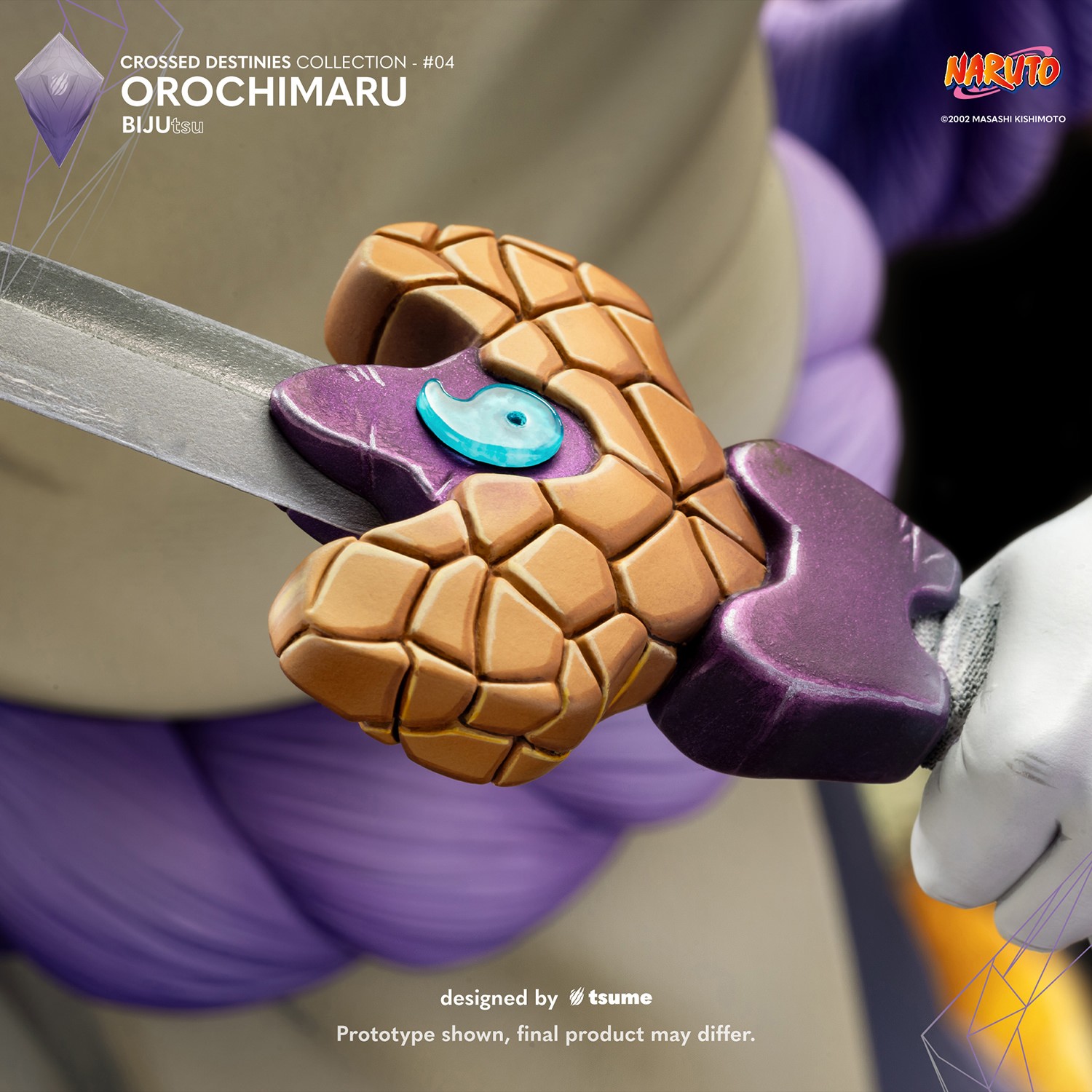 Naruto Orochimaru BIJUtsu Statues  (Prototype Shown) View 5