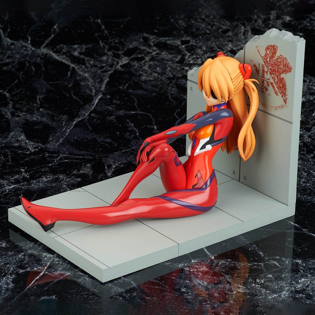 Evangelion Asuka Shikinami Langley Plugsuit (Movie Version) Collectible Figure  (Prototype Shown) View 5
