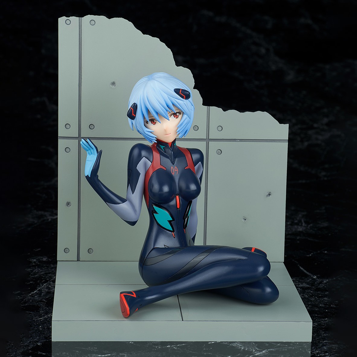 Evangelion Rei Ayanami Plugsuit (Movie Version) Collectible Figure  (Prototype Shown) View 1
