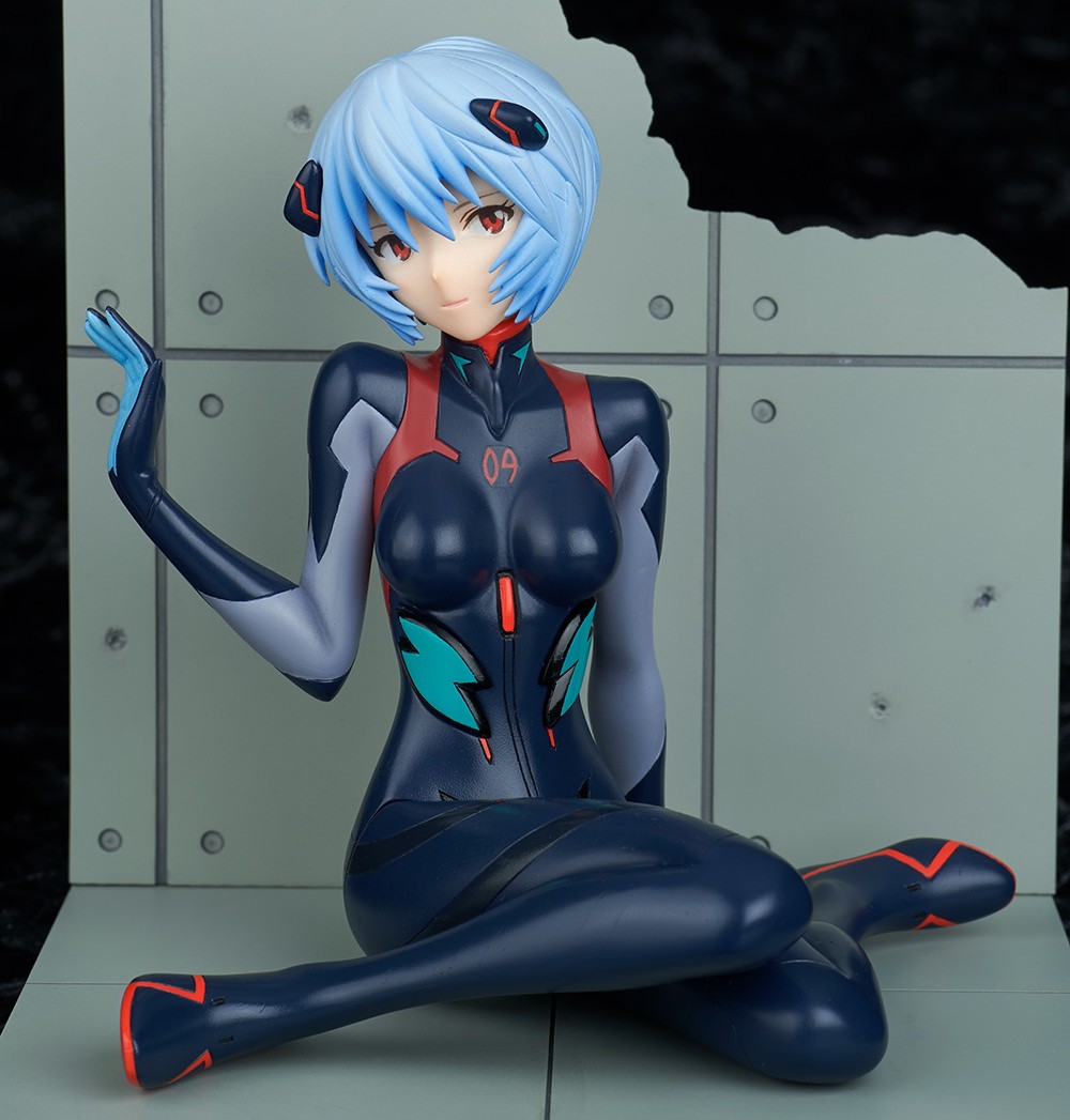Evangelion Rei Ayanami Plugsuit (Movie Version) Collectible Figure  (Prototype Shown) View 3
