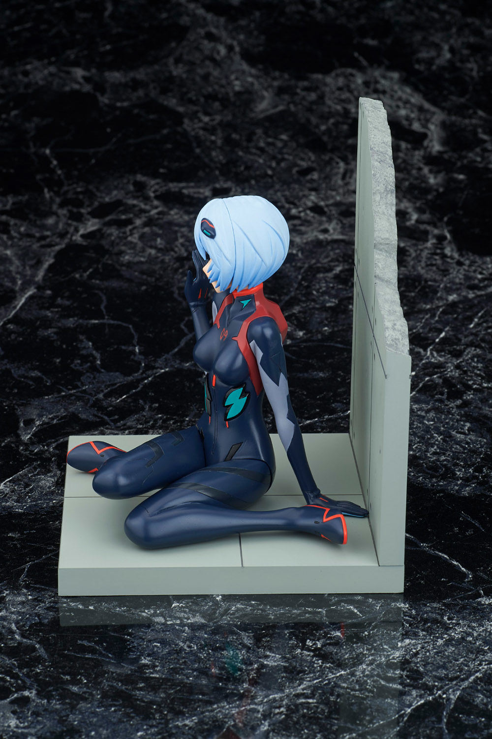 Evangelion Rei Ayanami Plugsuit (Movie Version) Collectible Figure  (Prototype Shown) View 6