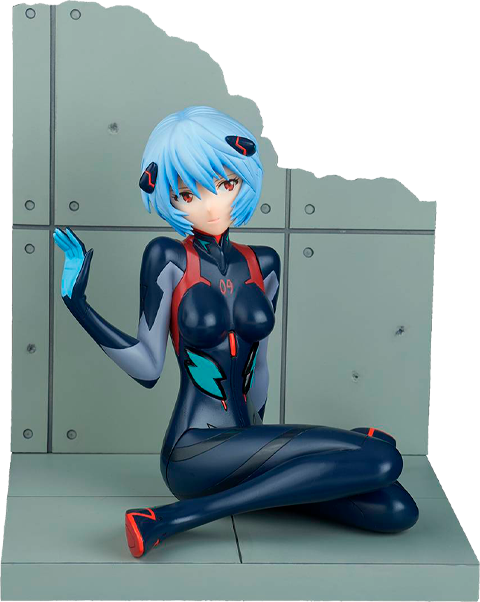 Evangelion Rei Ayanami Plugsuit (Movie Version) Collectible Figure  (Prototype Shown) View 8