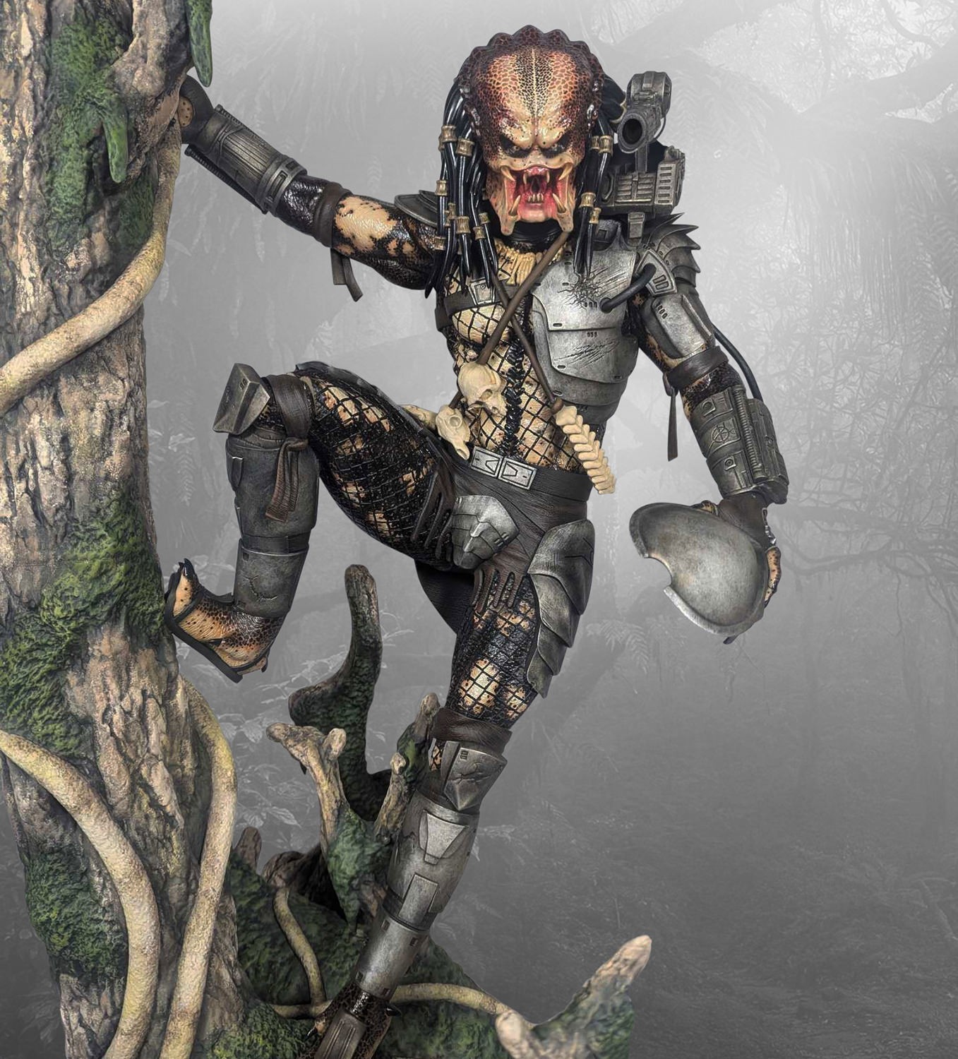 Predator Jungle Hunter Quarter Scale Statue by Hollywood Predator Jungle Hunter Quarter Scale Statue by Hollywood