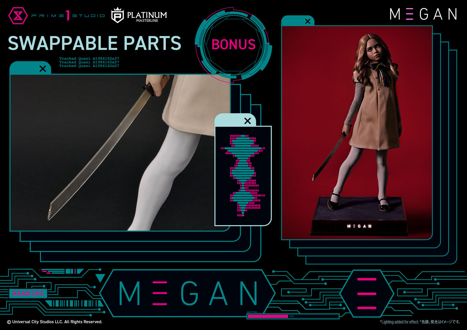 M3GAN M3GAN (Bonus Version) 1:3 Scale Statue  (Prototype Shown) View 11