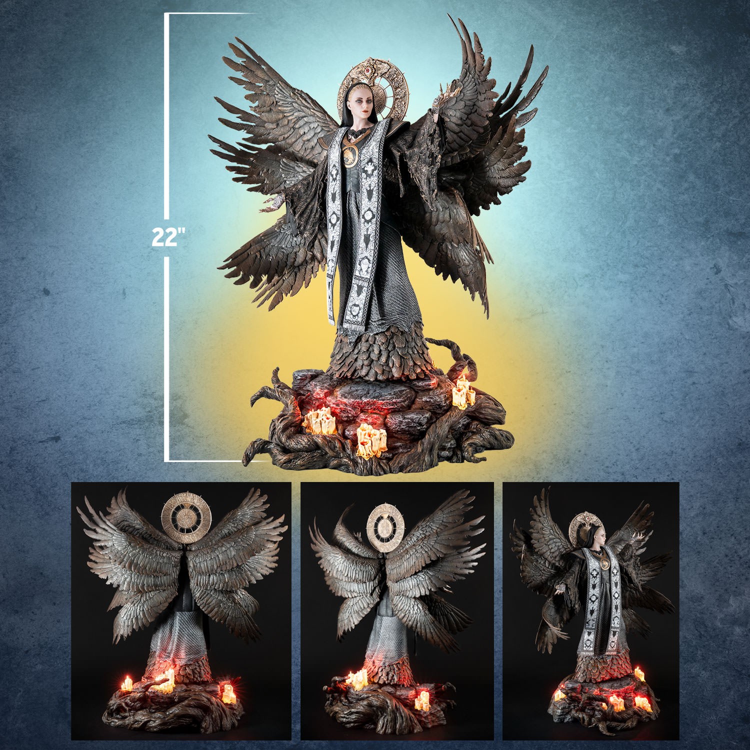 Resident Evil Mother Miranda Statues  (Prototype Shown) View 2