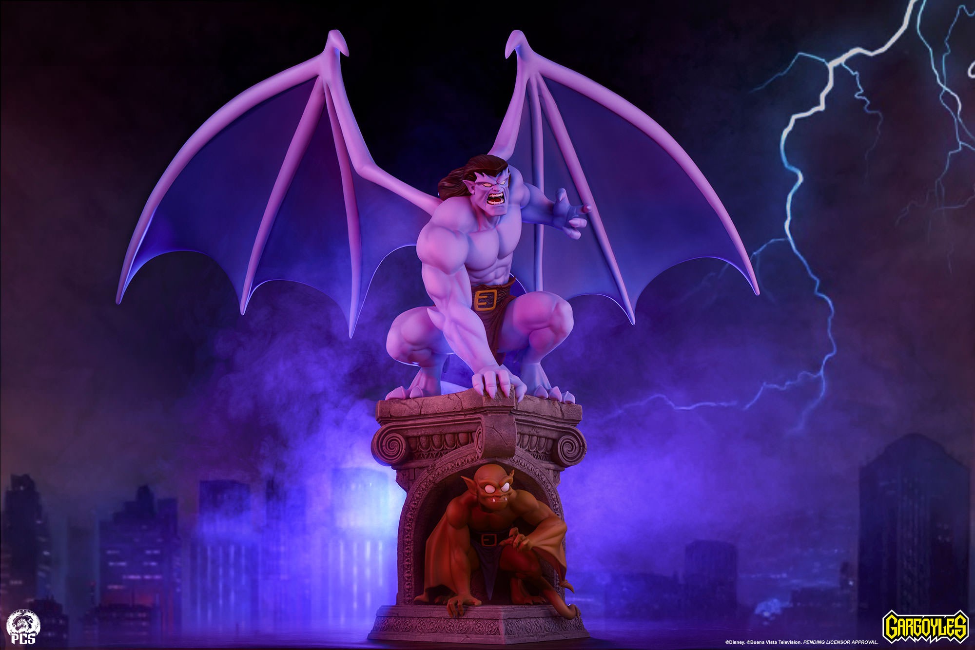 Disney Goliath & Lexington Quarter Scale Statue  (Prototype Shown) View 1