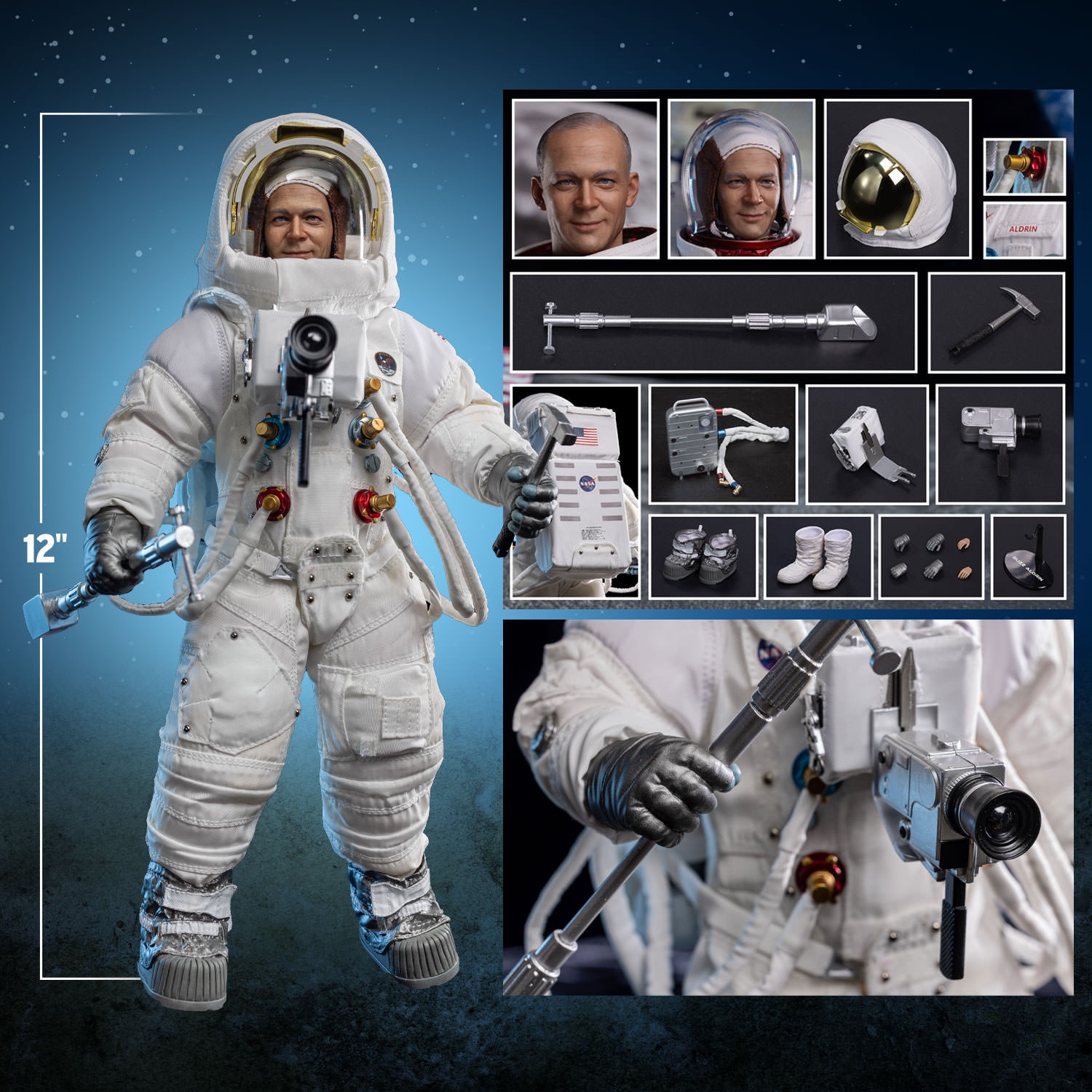 Buzz Aldrin Sixth Scale Figure by Star Ace Toys | Sideshow