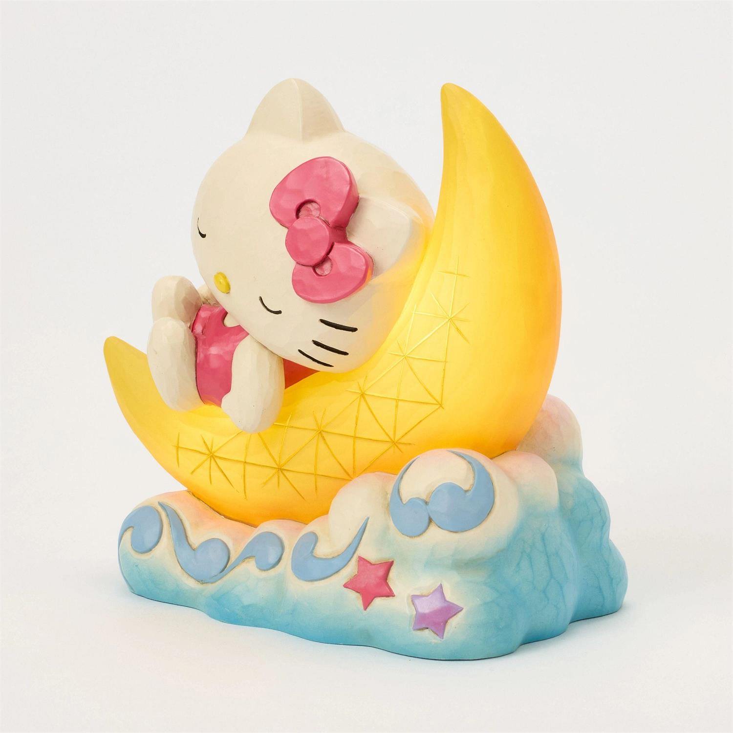 Hello Kitty on LED Moon Figurine by Enesco | Sideshow Collectibles