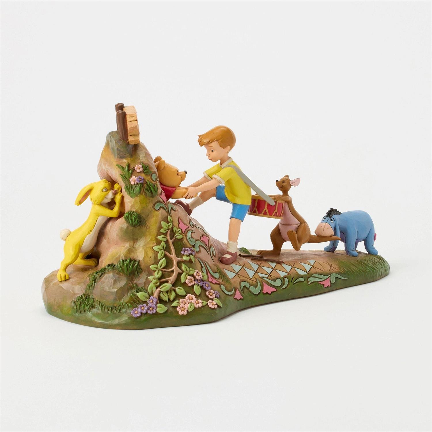 驚きの値段 Pooh Collectibles Sideshow | Enesco by Figurine Friends & 小物入れ