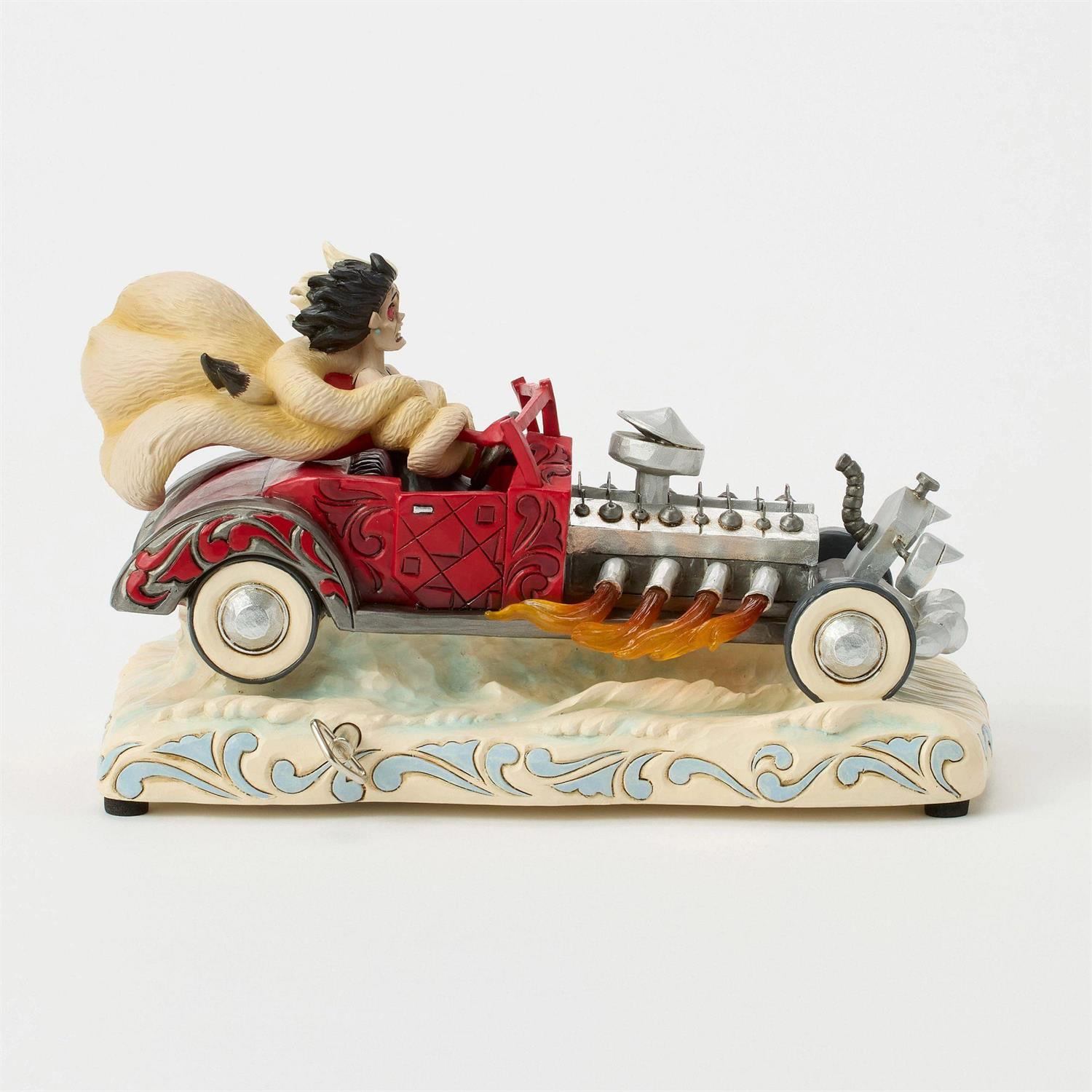 Disney Cruella in Car Scene Figurine  (Prototype Shown) View 4