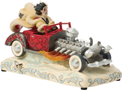 Disney Cruella in Car Scene Figurine  (Prototype Shown) View 8