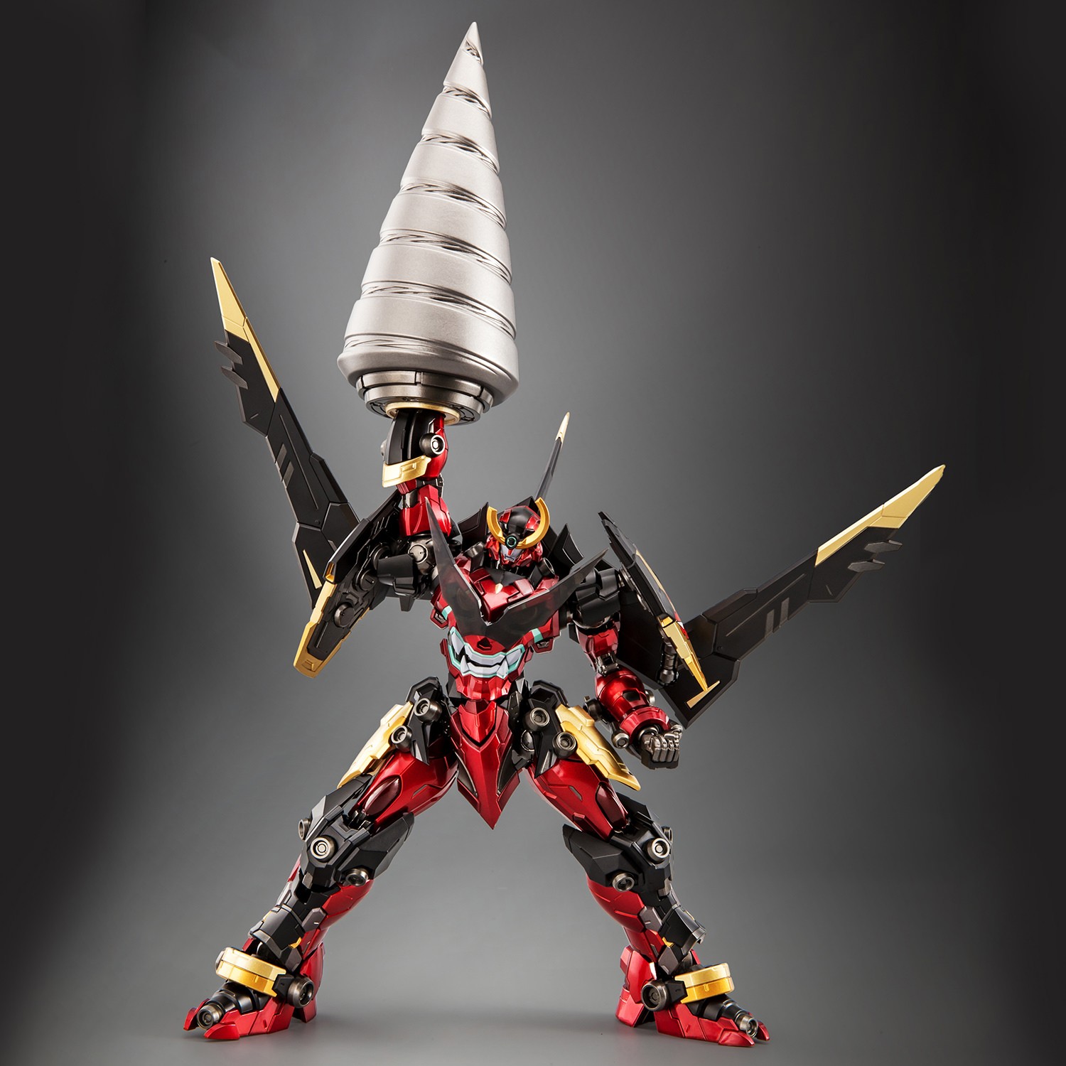 Tengen Toppa Gurren Lagann Tengen Toppa Gurren Lagann Alloy Action Figure  (Prototype Shown) View 3