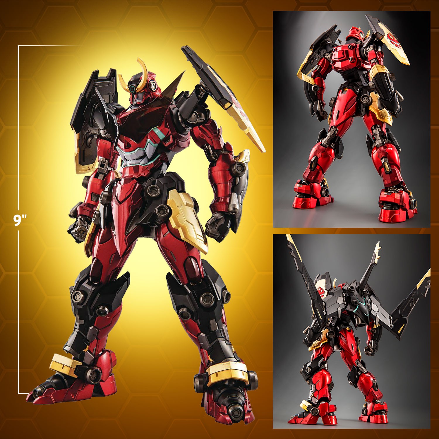 Tengen Toppa Gurren Lagann Tengen Toppa Gurren Lagann Alloy Action Figure  (Prototype Shown) View 2